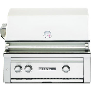 Lynx Sedona 30-Inch Built-In Natural Gas Grill With One Infrared ProSear Burner And Rotisserie - L500PSR-NG